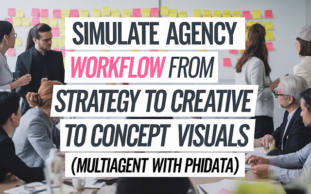 Agency workflow with Phidata