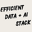 Efficient Data+AI Stack