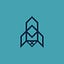 Tiny Blue Rocket