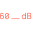 60 Decibels