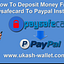 Paysafecard to Paypal / Bitcoin / USDT / VISA