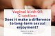 Parenting info: Vaginal birth or C-section: Does it make a difference to long-term sexual enjoyment? http://microbiomecourses.com