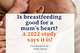 Parenting tips: Research shows breastfeeding reduces risk of cardiovascular disease for the mother