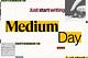Medium Day 2025 logo featuring September 19, 2025 as the date and “just start writing” as the tagline.