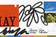 A header graphic divided in to horizontal sections. The top section features two photos in the top right corner. One is of a blue sky with a colorful dog kite, and the other is a close-up shot of yellow wildflowers. There is a large, simple, brushstroke graphic of a wilting flower taking over the full image. There is a red printed piece of paper with the word “MAY” in all caps that is overlapping the image like a sticker.