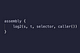 solidity yul assembly event