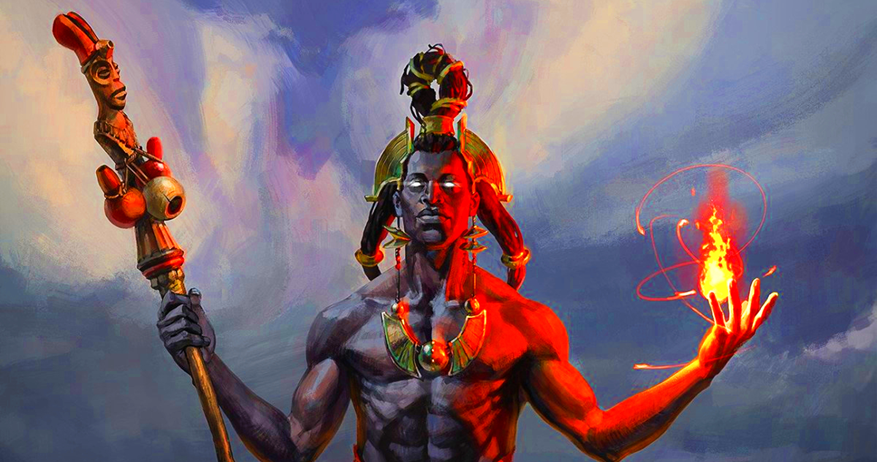 Eshu, Yoruba Trickster God. Eshu goes by many names across the… | by