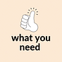whatyouneed