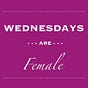 Wednesdays are female