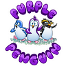 Purple Penguin - Pebble