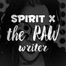 SPIRIT X_the RAW writer