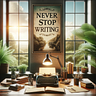 Never Stop Writing