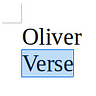 Oliver.Verse