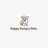 Happy hungry pets