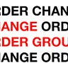 The Change Order