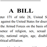 Military Anti-Discrimination Act