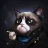 GRUMPY CRYPTOCAT