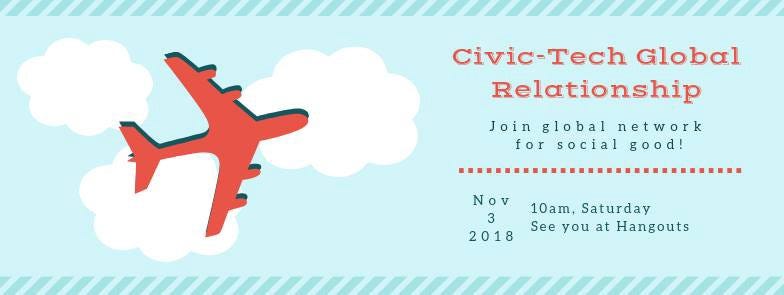 Civic Tech Global Relationship vol.2 Report 初の海外ゲスト参加！国境を越えて、地方と選挙、空き家について熱く語った１時間