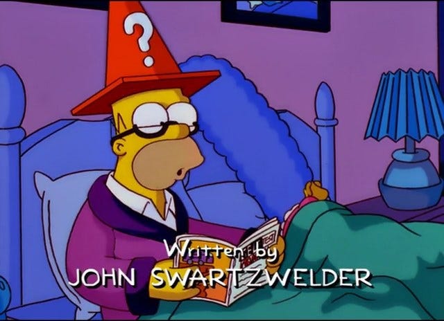 3 Writing Lessons from John Swartzwelder, Sage of “The Simpsons”