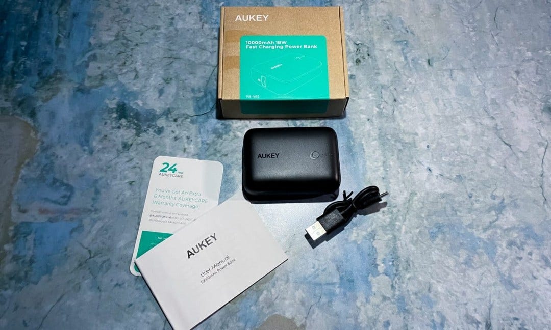 AUKEY 10000mAh 18W Fast Charging Power Bank REVIEW | MacSources | by  MacSources | Medium