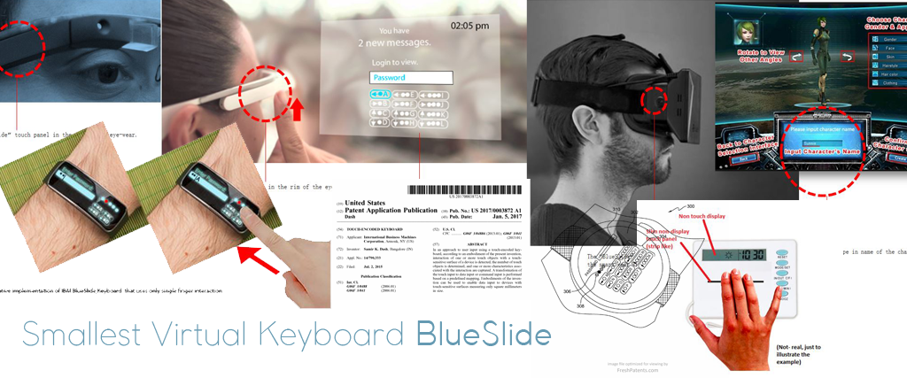 The Smallest Virtual Keyboard That Can Fit Into Any Wearable