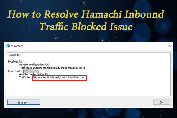How to Resolve Hamachi Inbound Traffic Blocked Issue | by Amanda Gao |  Medium