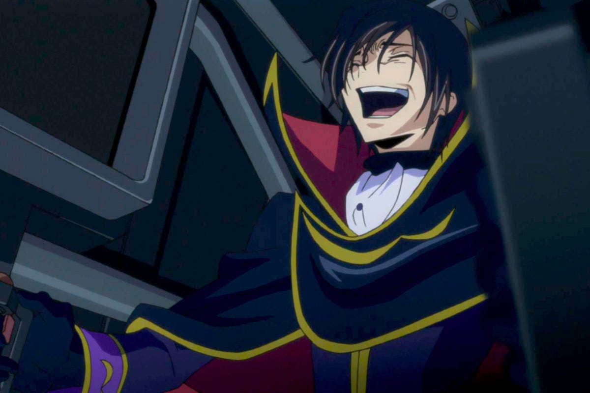 Code Geass - Lelouch Vi Britannia  Code geass, Anime characters, Anime