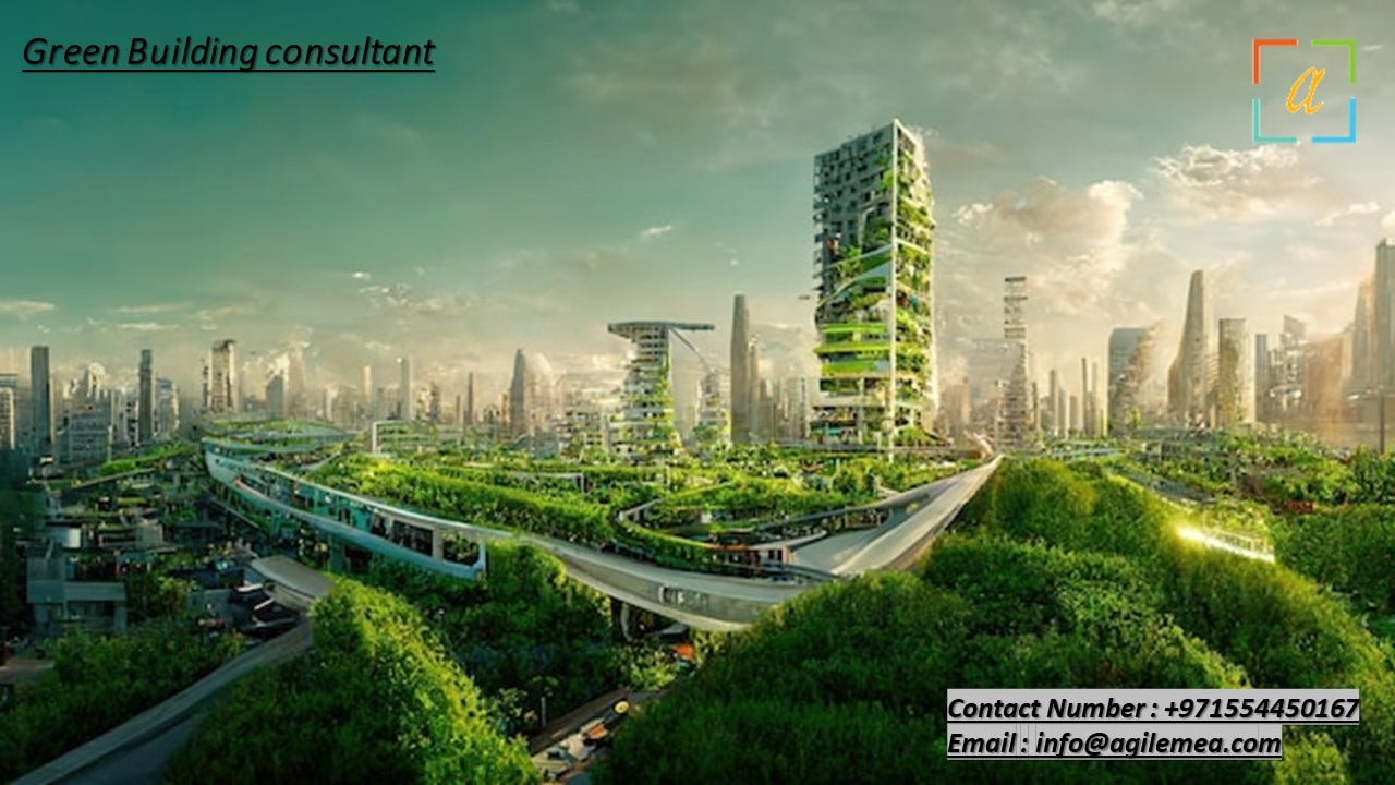 futuristic green buildings