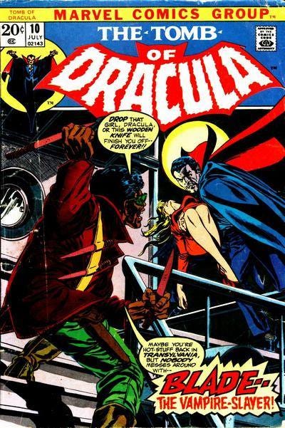 Black History Month Superhero #5: Blade