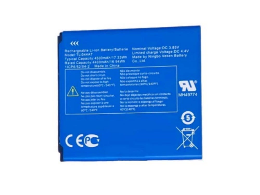 TCL TLi044A7 batteries for TCL TLi044A7 Wi-Fi