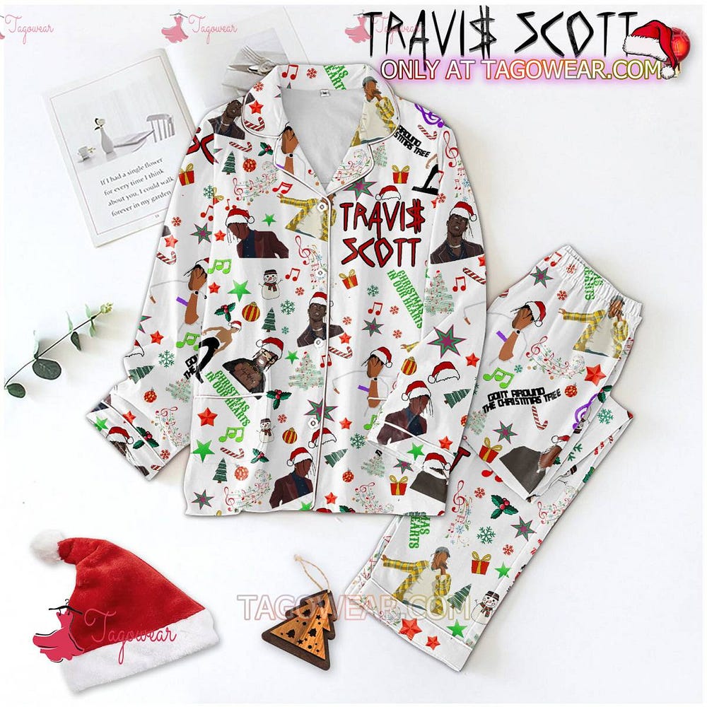 Travis Scott Christmas Pajamas Set For Men And Women | by Tagowear ...