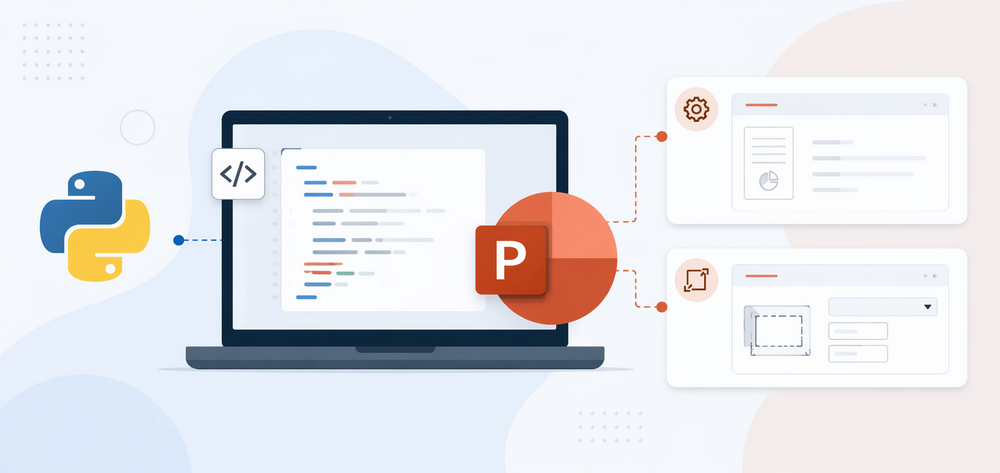 Set PowerPoint Properties and Page Layout Using Python