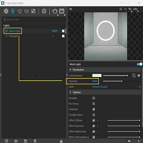 How to Set Mesh Light Vray 5 Sketchup | by Avisenamelia | Medium