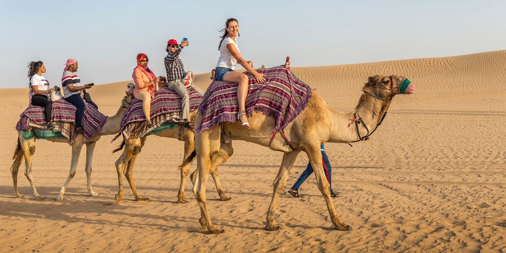 Camel Trekking Experience: Desert Safari Trip in Dubai | by MyUAETours ...