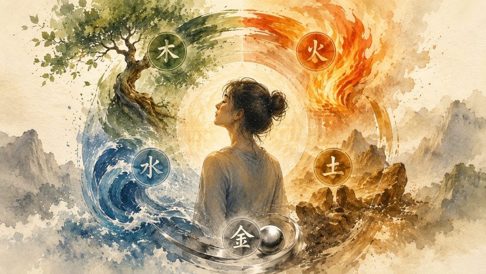 I cinque elementi: la mappa cinese che racconta chi siete