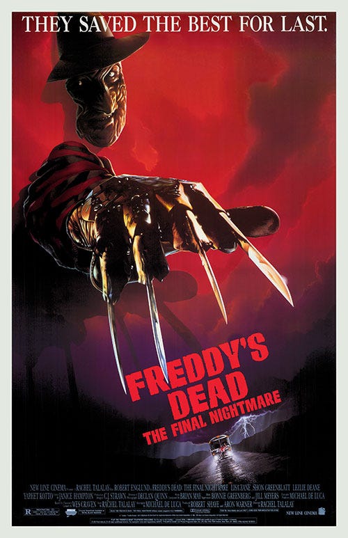Second Viewing: Freddy's Dead: The Final Nightmare (1991) | by