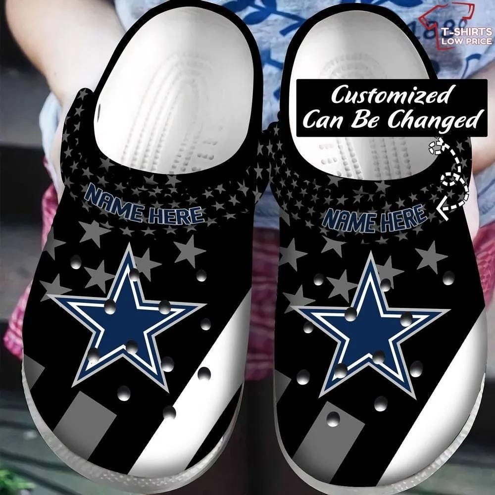 NFL Mickey Mouse Dallas Cowboys Crocs - Discover Comfort And Style