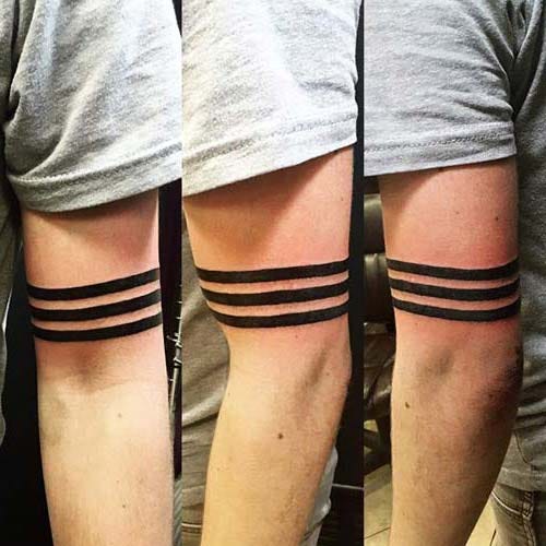 Men's Cool Upper Leg Tattoo Models, by tattolover