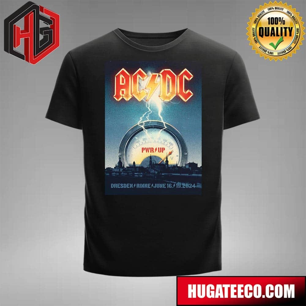 AC DC PWR Up Tour 2024 Poster For Two Shows In Dresden Rinne On Jube ...
