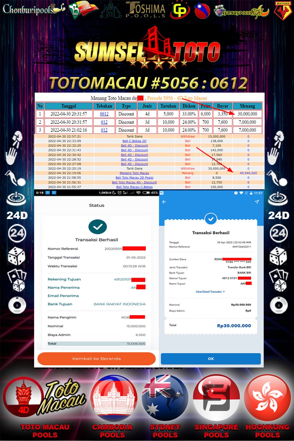 BUKTI JP TOTOMACAU