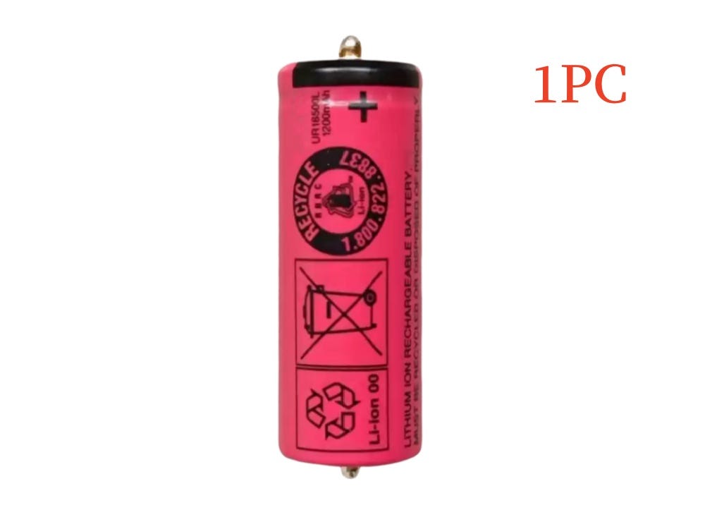 Hoogwaardige vervangbare batterij SANYO UR18500L 1200mAh 3.7V