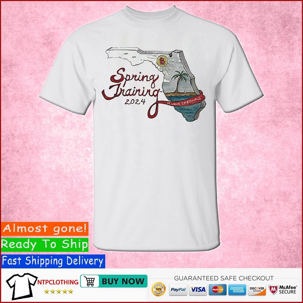 St Louis Cardinals Tiny Turnip 2024 Spring Training Grapefruit League T