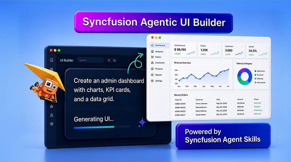 The Evolution of Syncfusion Agentic UI Builder with Agent Skills