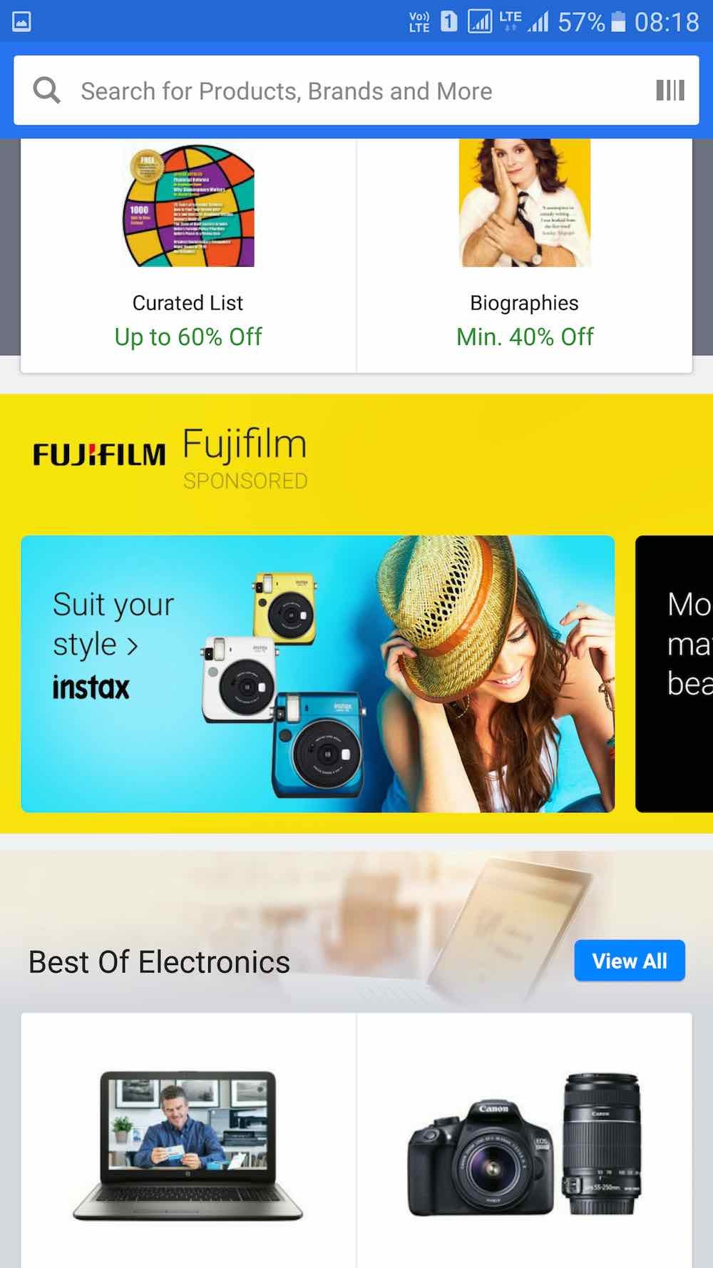 Product Review Flipkart — Design, Brand Promise, Rating, Menu