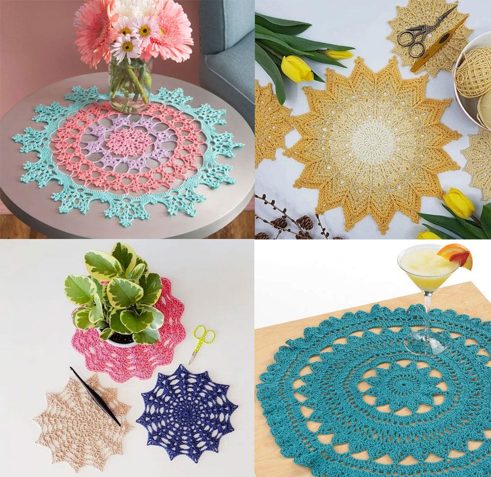 25+ Crochet Doily Patterns for Beginners and Advanced Crocheters | by Avery  Smith | Medium