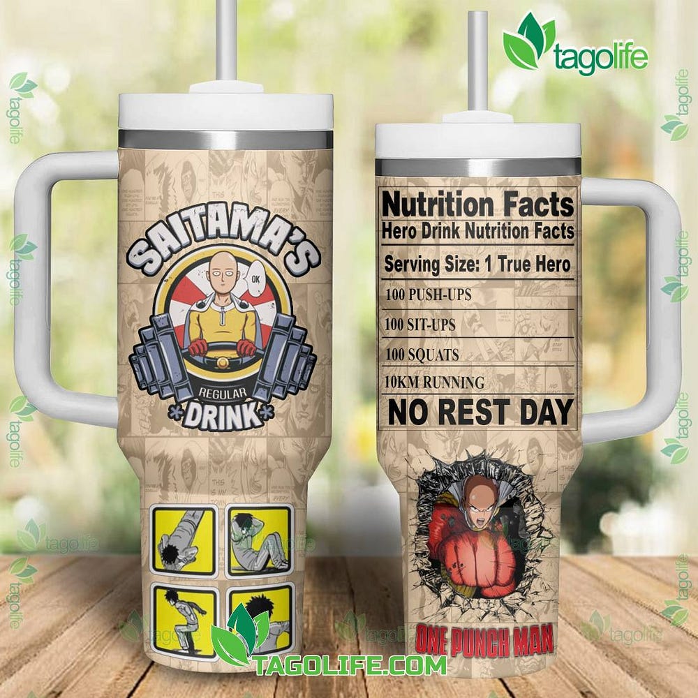 Unleash Your Inner Hero with Saitama’s Regular Drink: The One-Punch Man