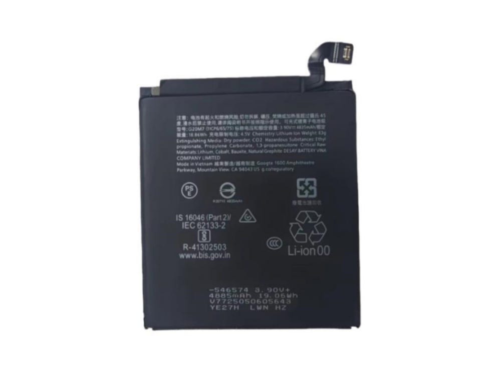 Batería del teléfono móvil G20M7 para Google Pixel 10