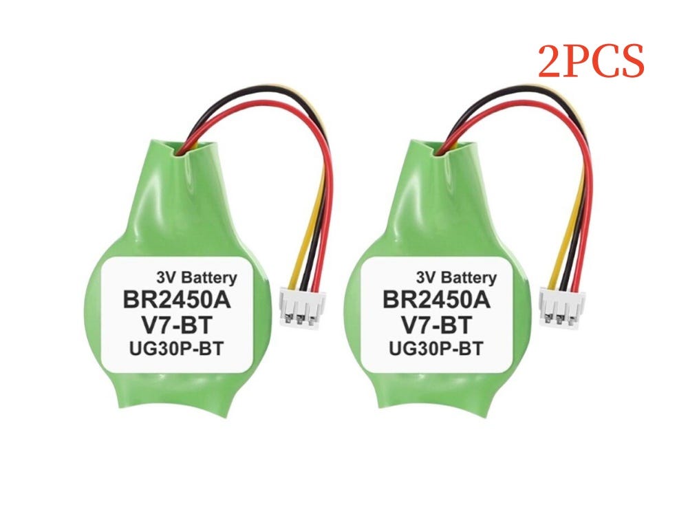FUJI UG30P-BT batería 500mah 3V para FUJI V7-BT BR2450A V606 UG221 Human-Machine Interface…