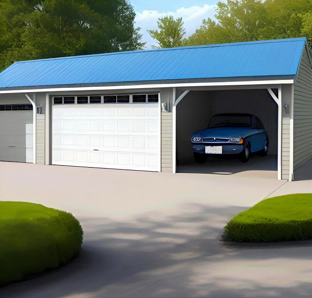 Transform Your Home with a Metal Building Detached Garage — Rose Hill ...
