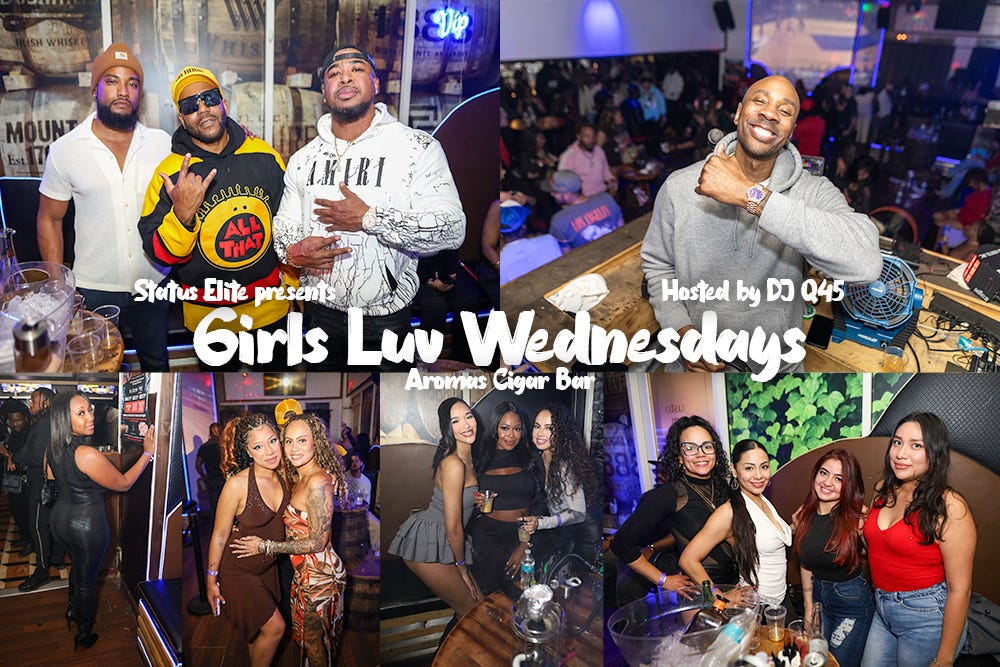 Girls Luv Wednesdays at Aromas Lounge Jacksonville — Photos by Terrence Tyson